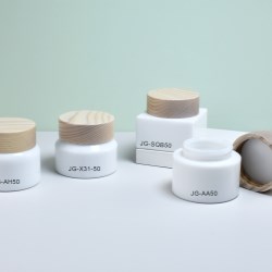 JG-AH50 50ml Opal Glass Jar